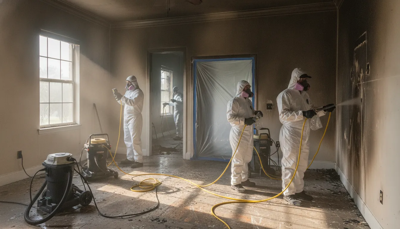 Fire and Smoke Damage Restoration in Fort Myers, FL