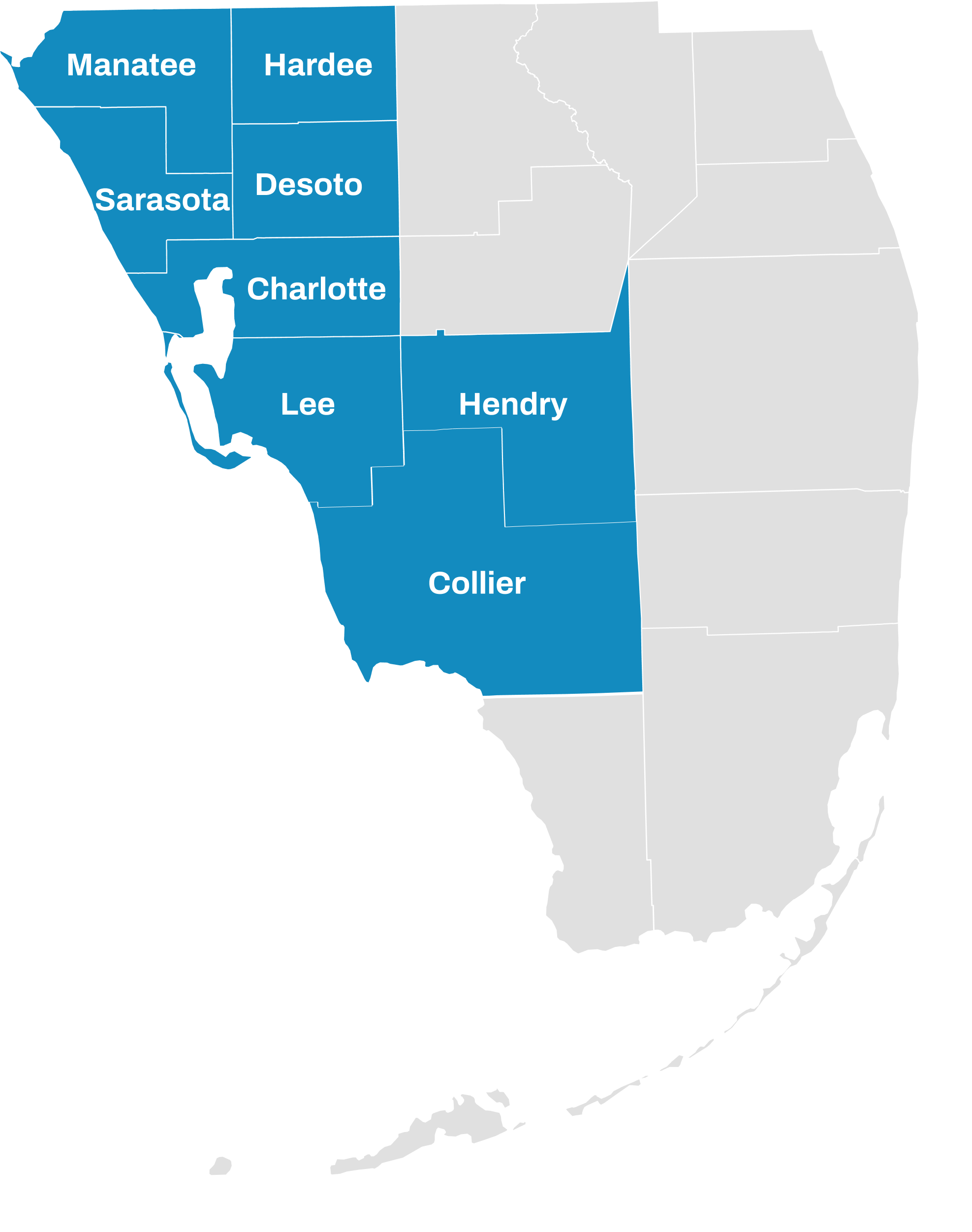 iMold Service Areas